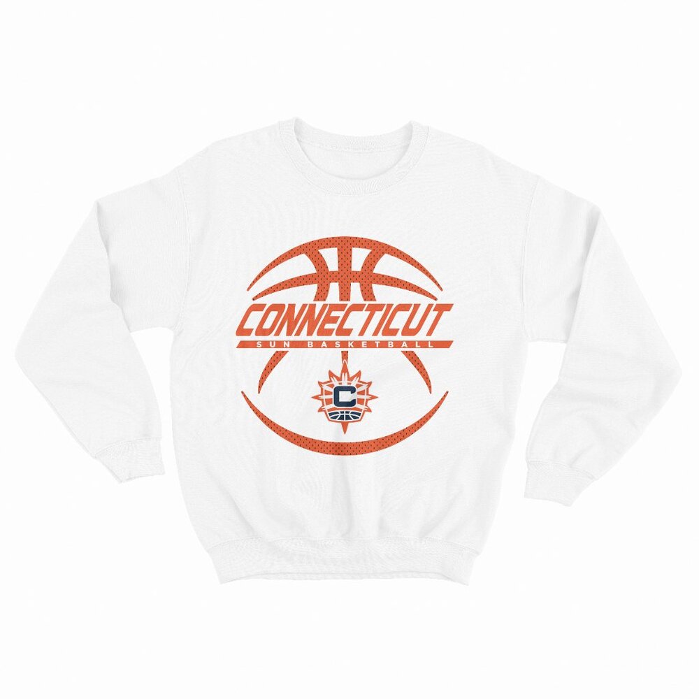 WNBA Connecticut Sun The Rock White Sweater